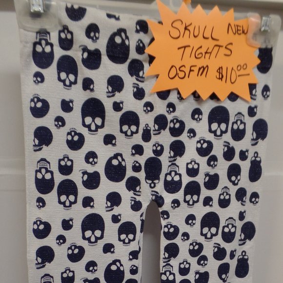 OCI International Pants - OCL International Skull Leggings OSFM Sparkles